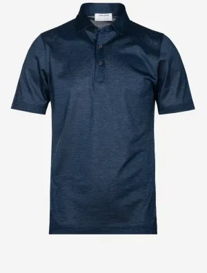 3 button Polo Shirt Dark Blue