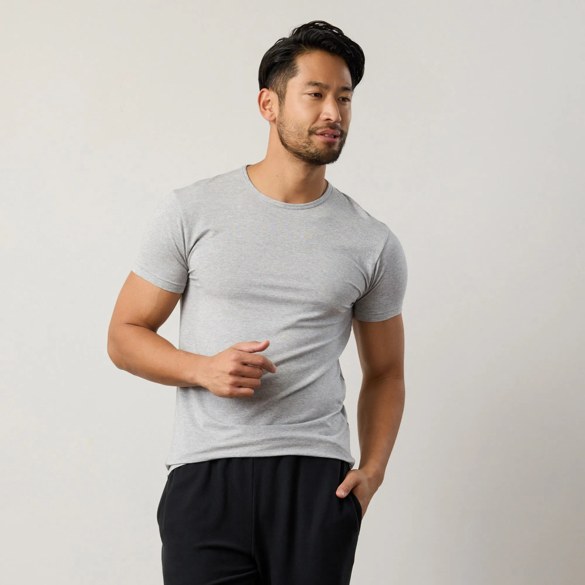 4 Pack Silktouch TENCEL™ Modal Air Round Neck Tee