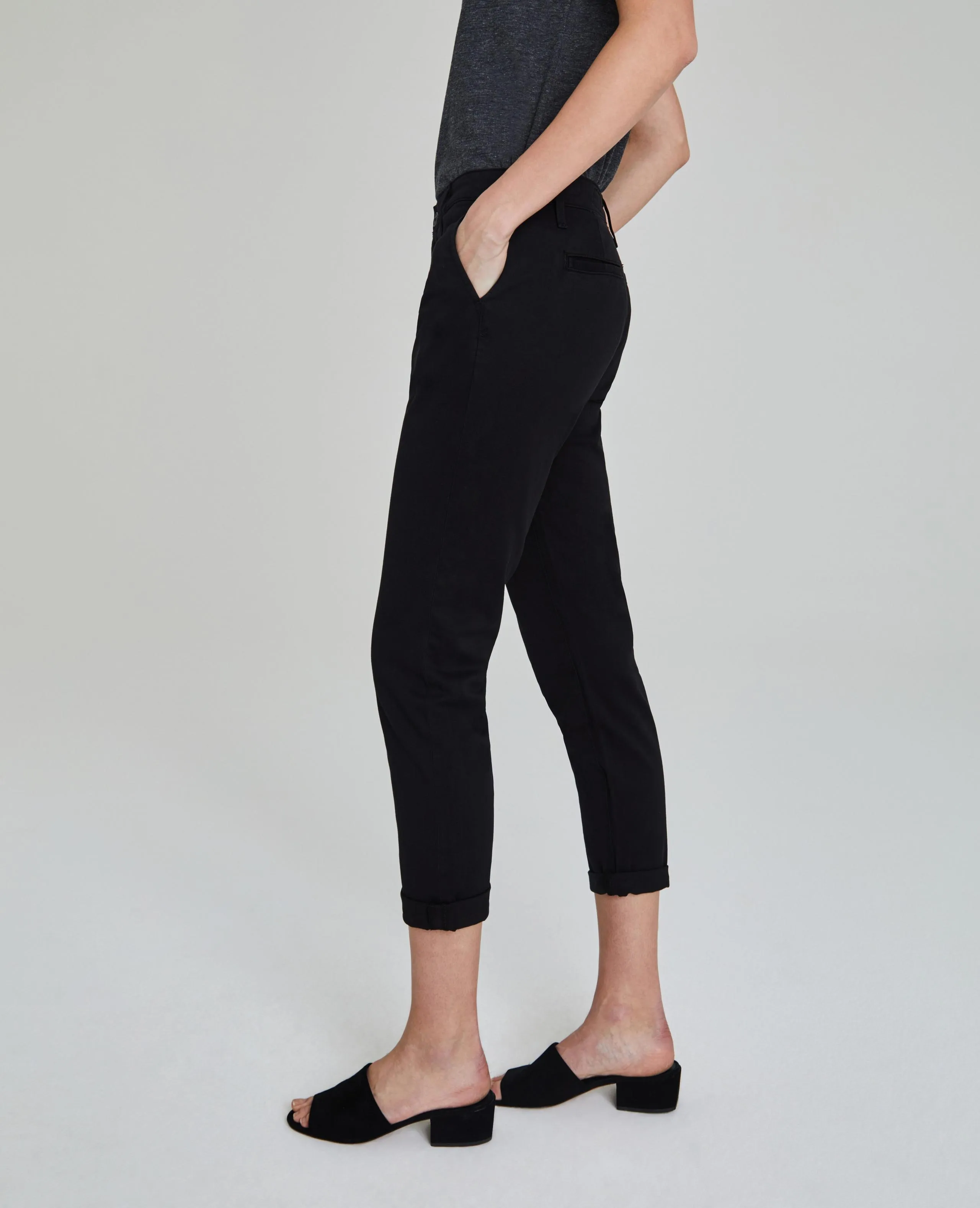 AG Denim Caden Pant in Black