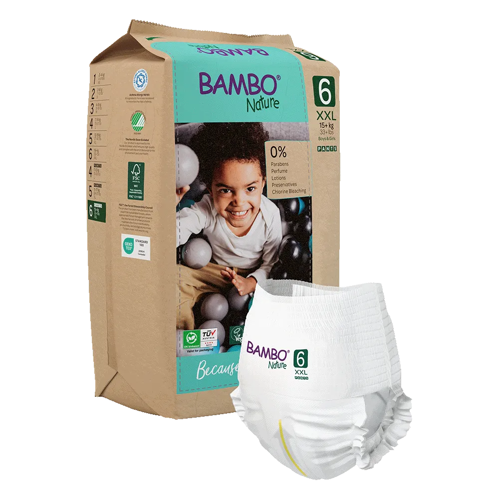 Bambo Nature Pants - Size 6 (15 kg/33 lbs)