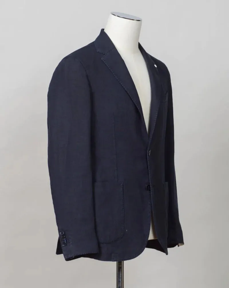 Blue Linen L.B.M 1911 Sport Coat