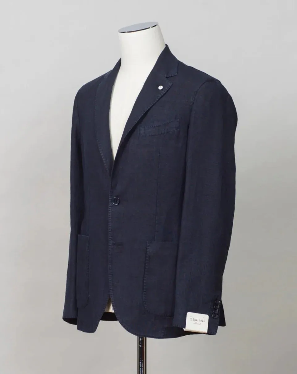 Blue Linen L.B.M 1911 Sport Coat