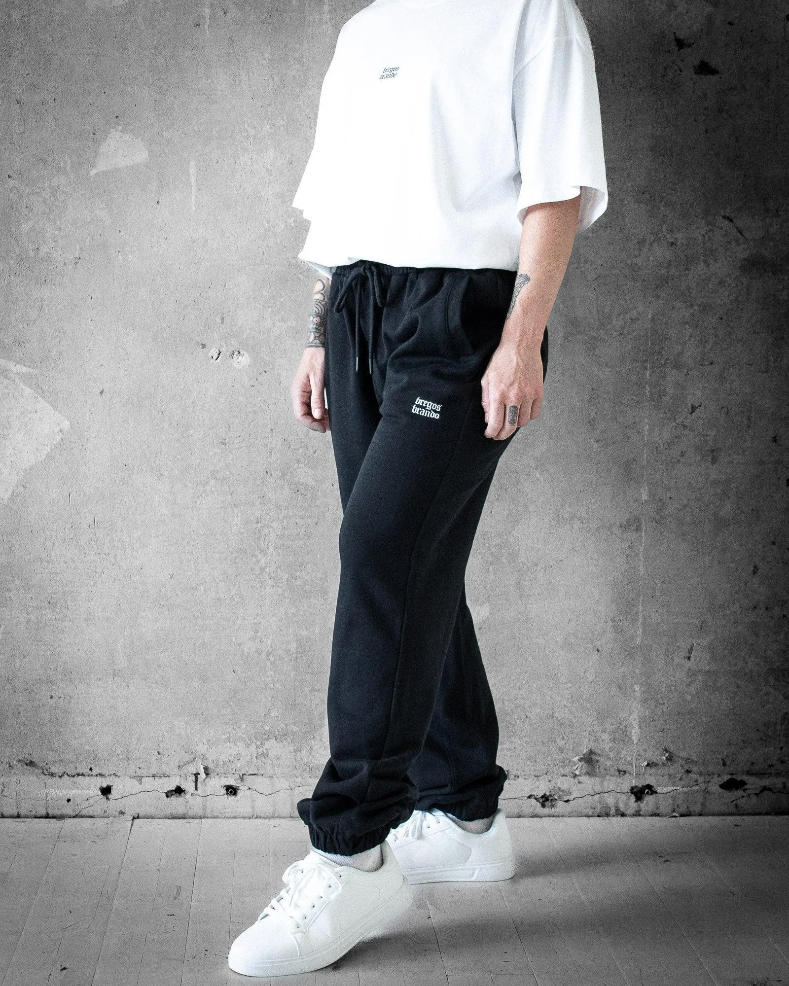 Bregos Pants | Black Joggers Women's Sweatpants