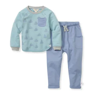 Burt's Bees Organic Baby Set Icy Trees