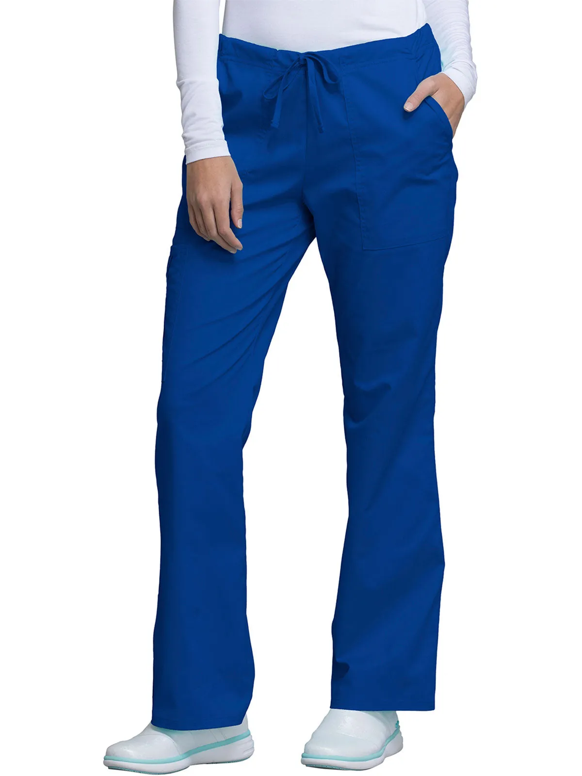 Core Stretch - Mid Rise Drawstring Cargo Pant