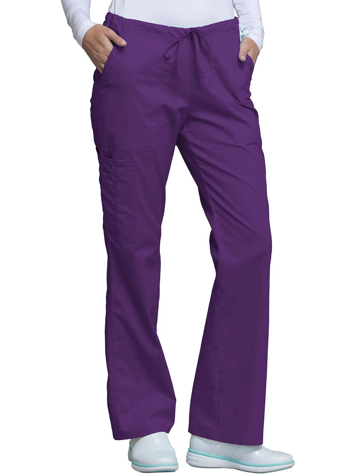 Core Stretch - Mid Rise Drawstring Cargo Pant