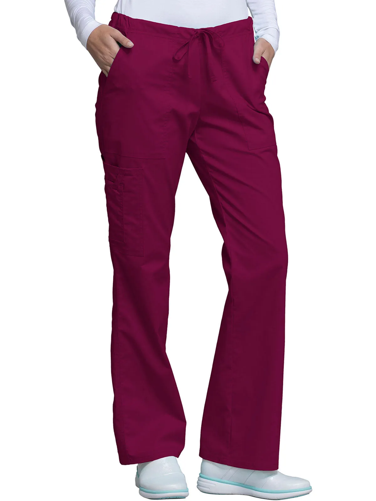 Core Stretch - Mid Rise Drawstring Cargo Pant