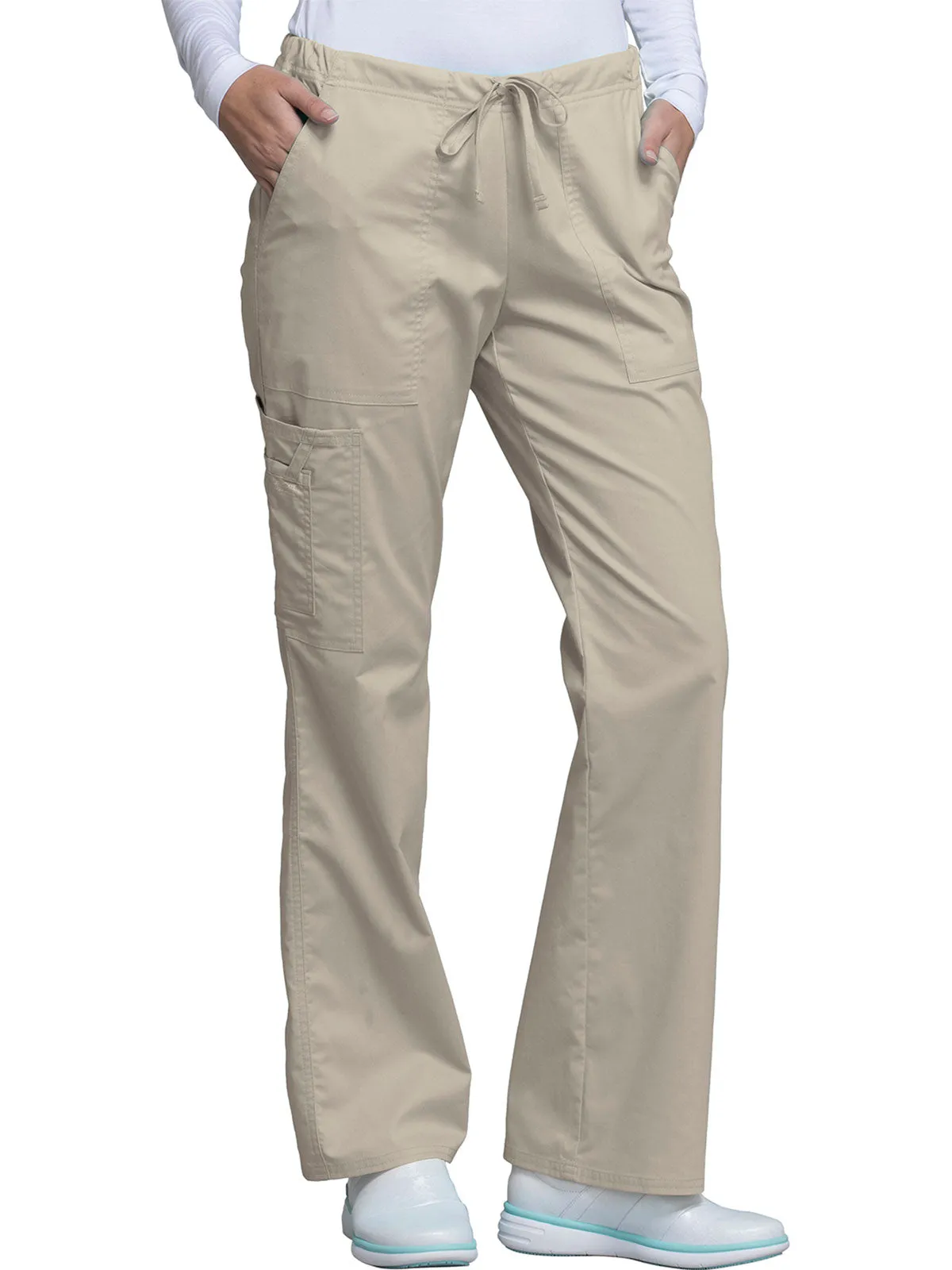 Core Stretch - Mid Rise Drawstring Cargo Pant