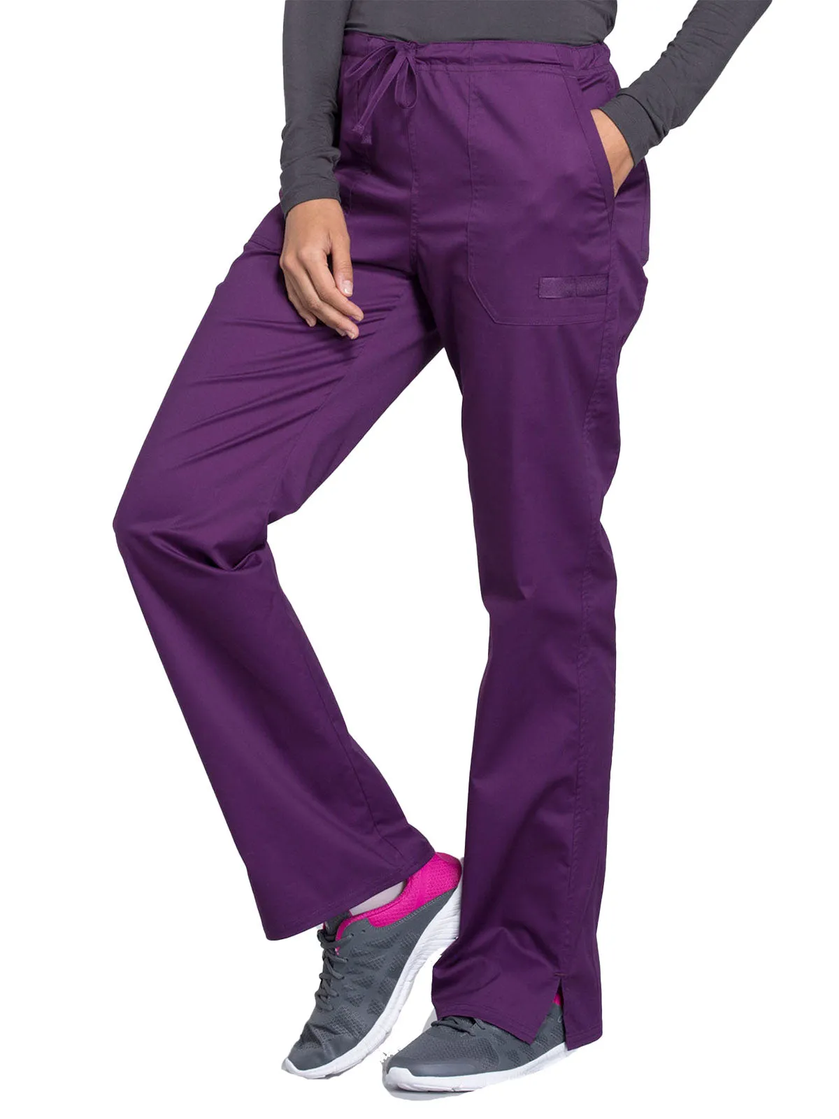 Core Stretch - Mid Rise Drawstring Cargo Pant