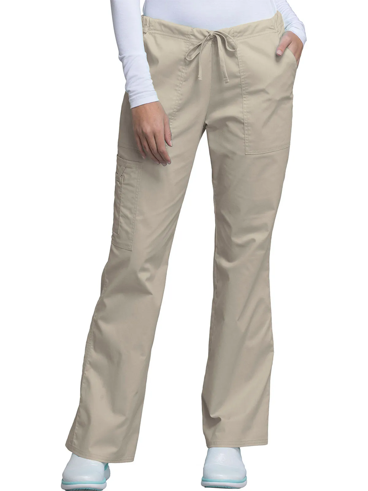 Core Stretch - Mid Rise Drawstring Cargo Pant