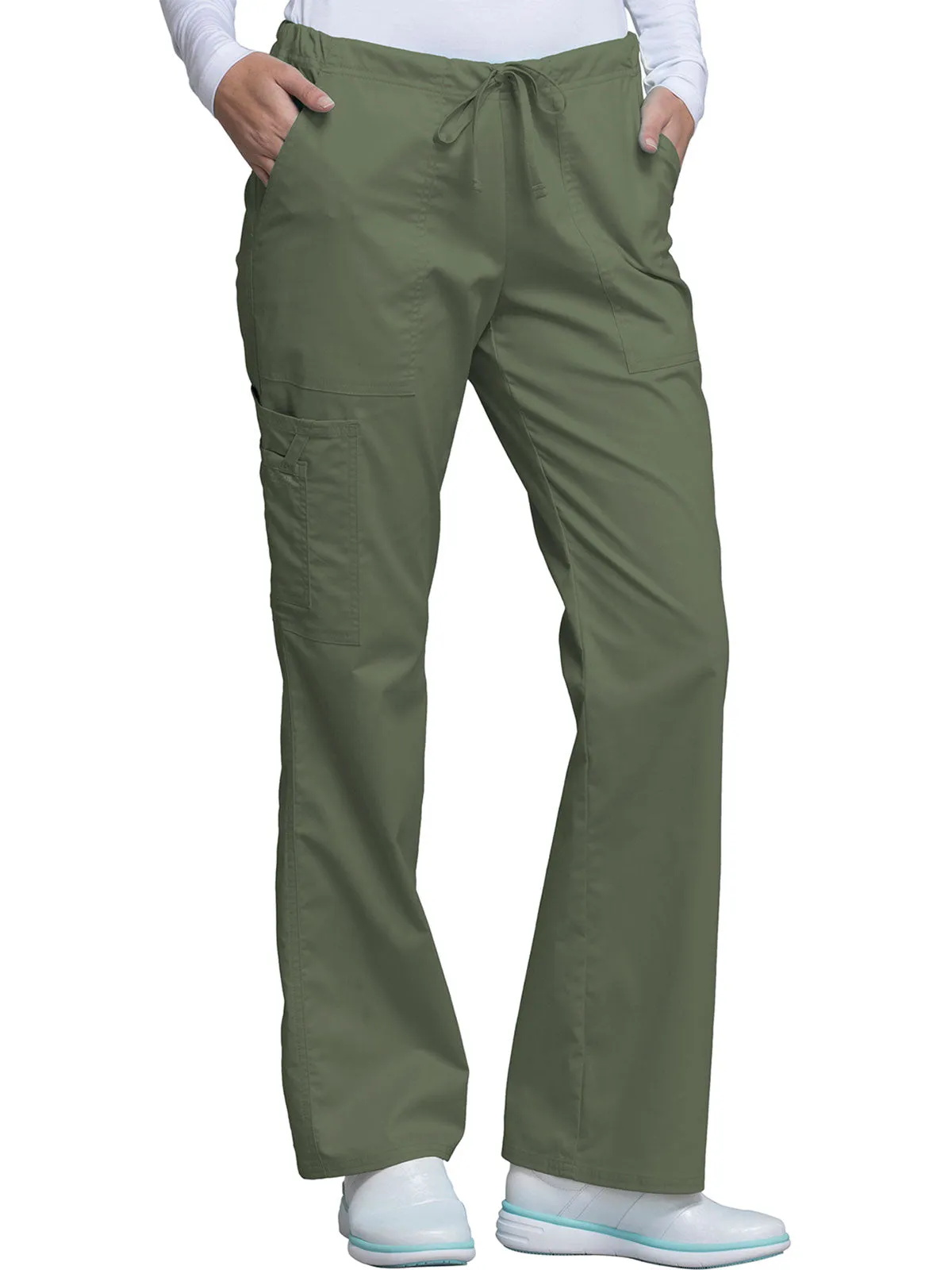 Core Stretch - Mid Rise Drawstring Cargo Pant