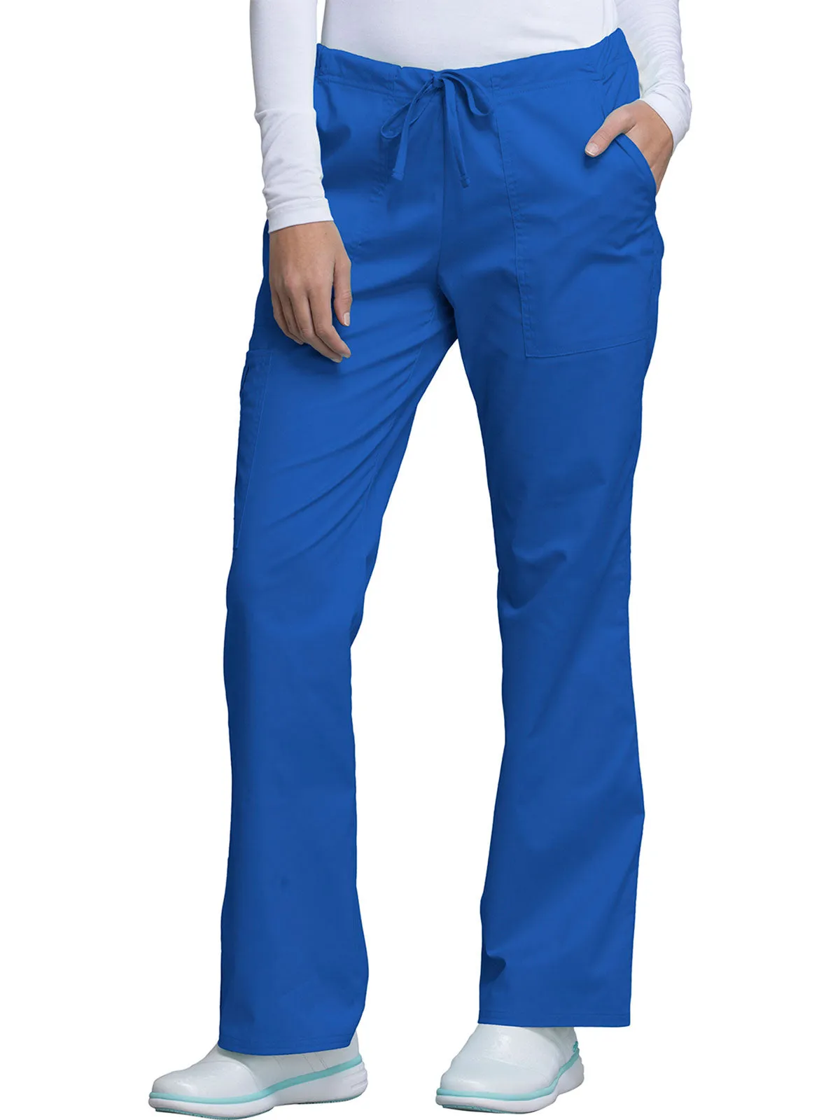 Core Stretch - Mid Rise Drawstring Cargo Pant