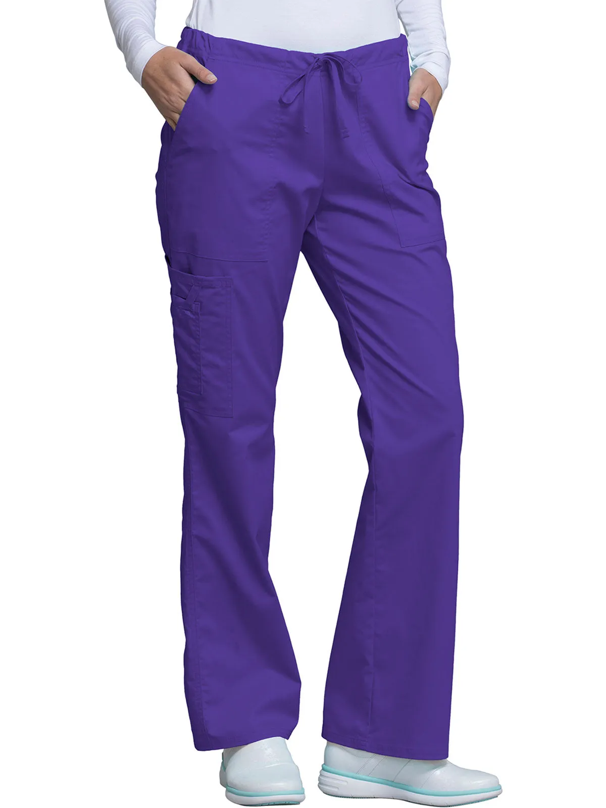 Core Stretch - Mid Rise Drawstring Cargo Pant