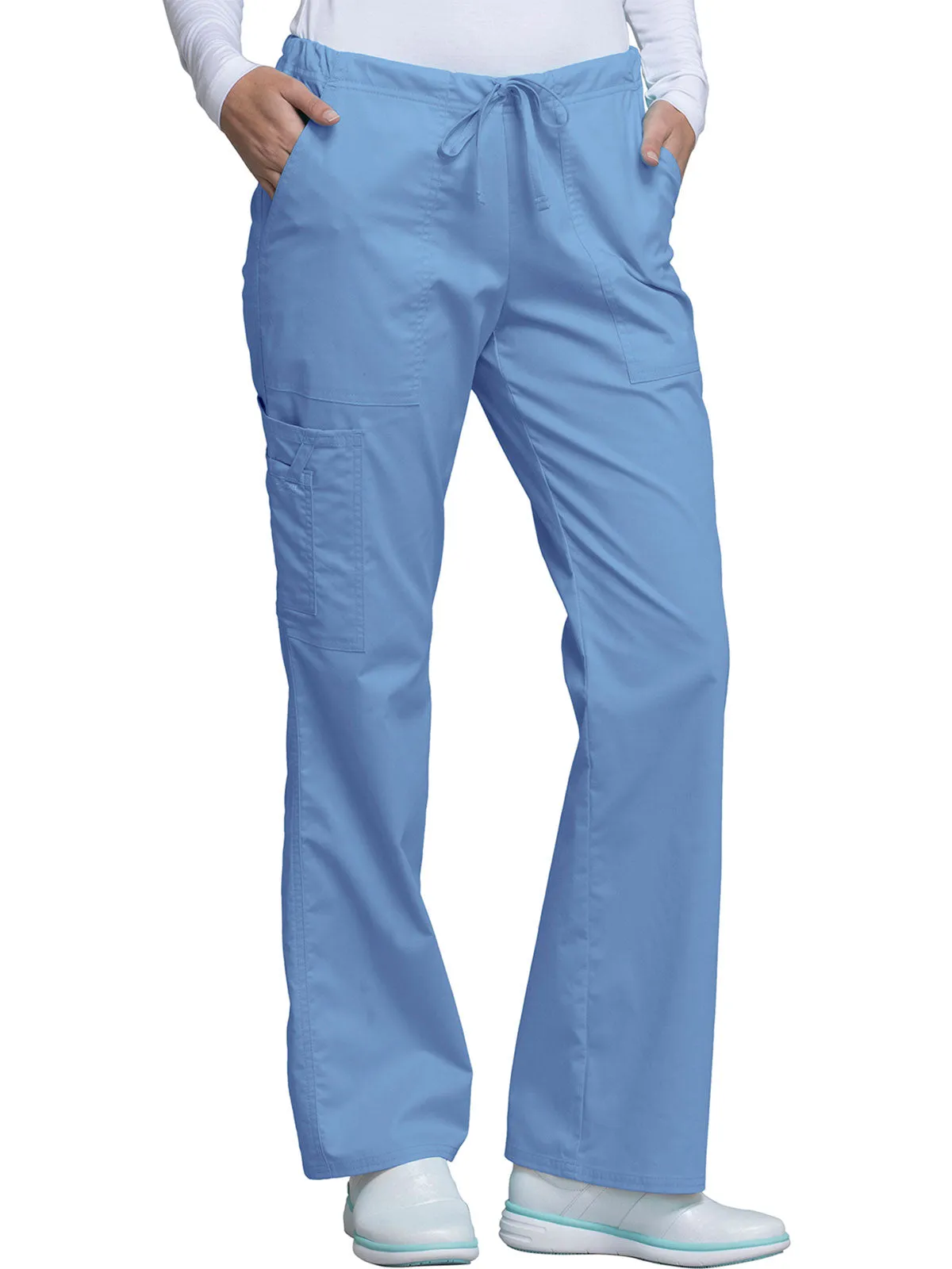 Core Stretch - Mid Rise Drawstring Cargo Pant