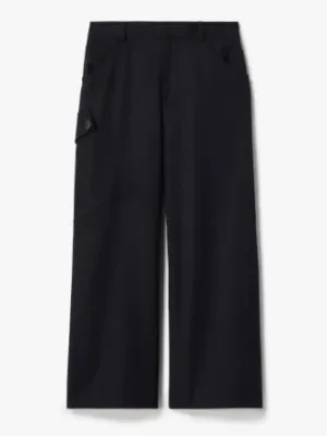 Cotton Culotte Utility Pocket