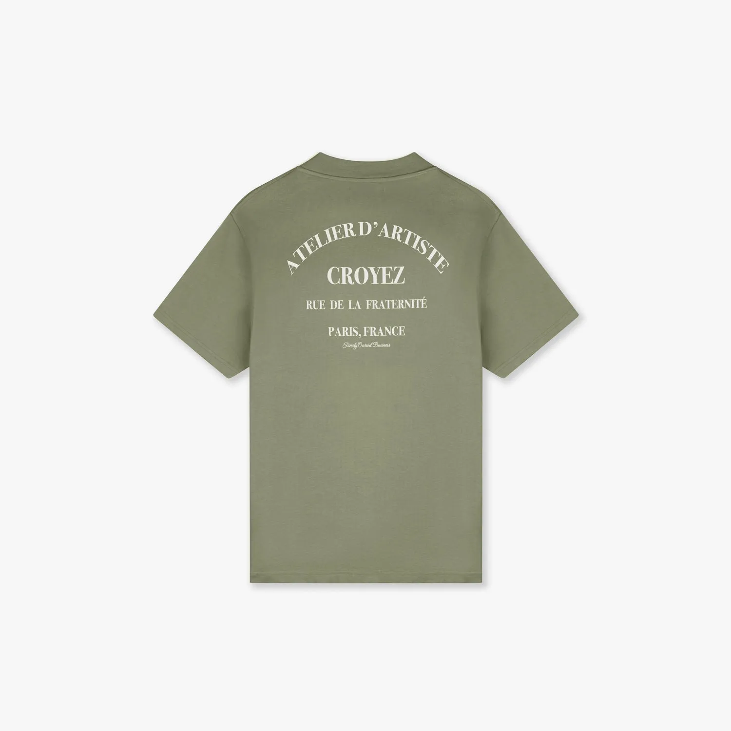 Croyez Atelier T-Shirt | Washed Olive