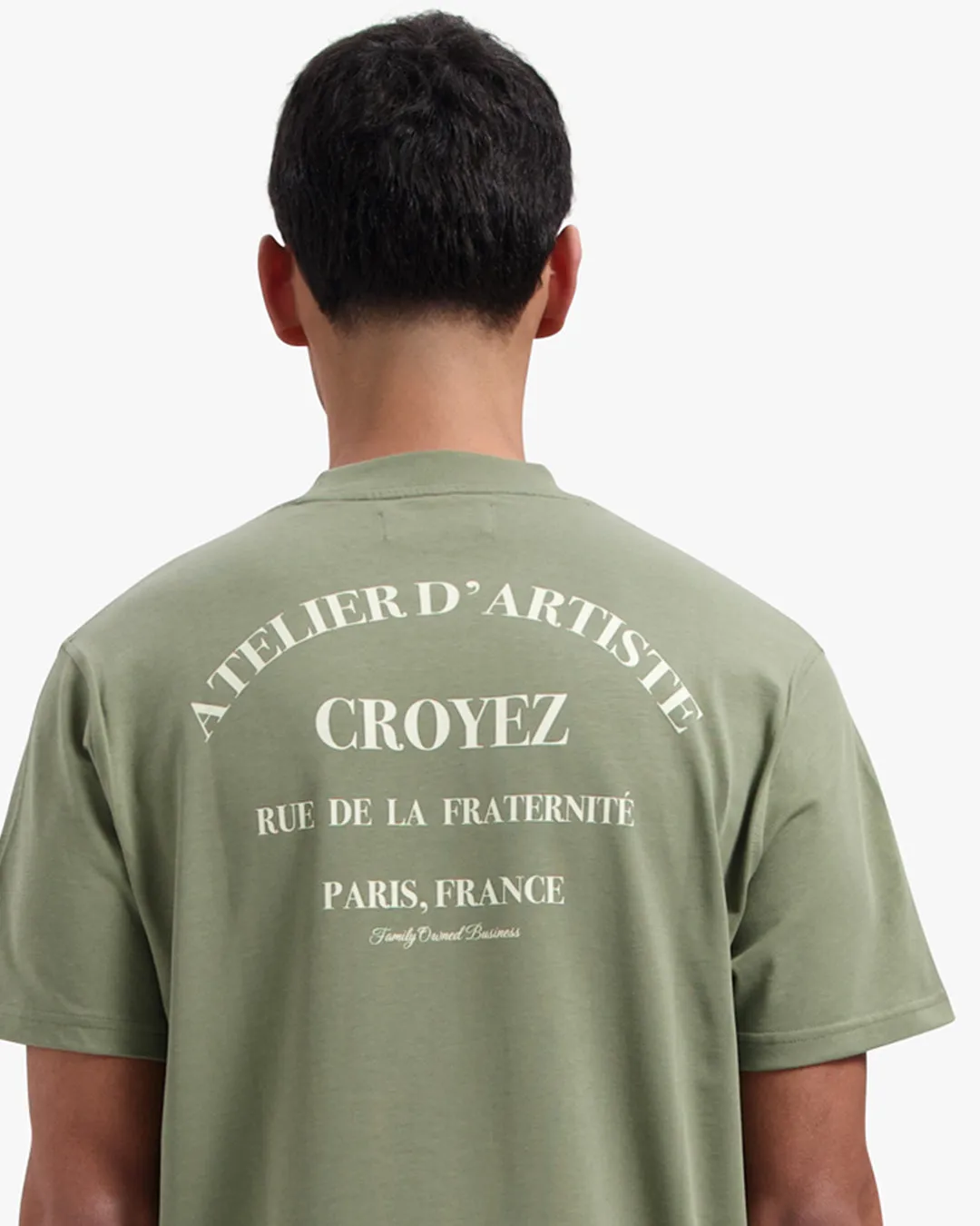 Croyez Atelier T-Shirt | Washed Olive