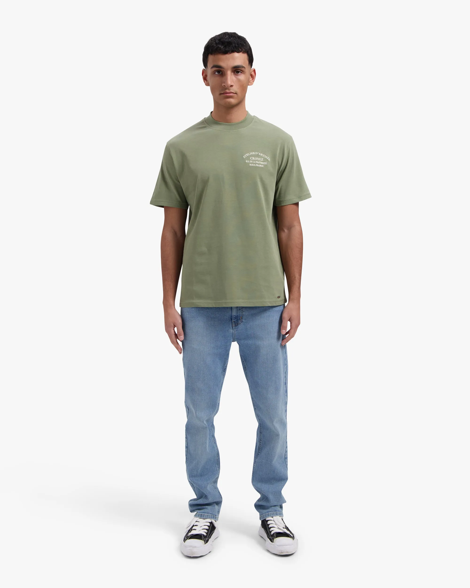 Croyez Atelier T-Shirt | Washed Olive