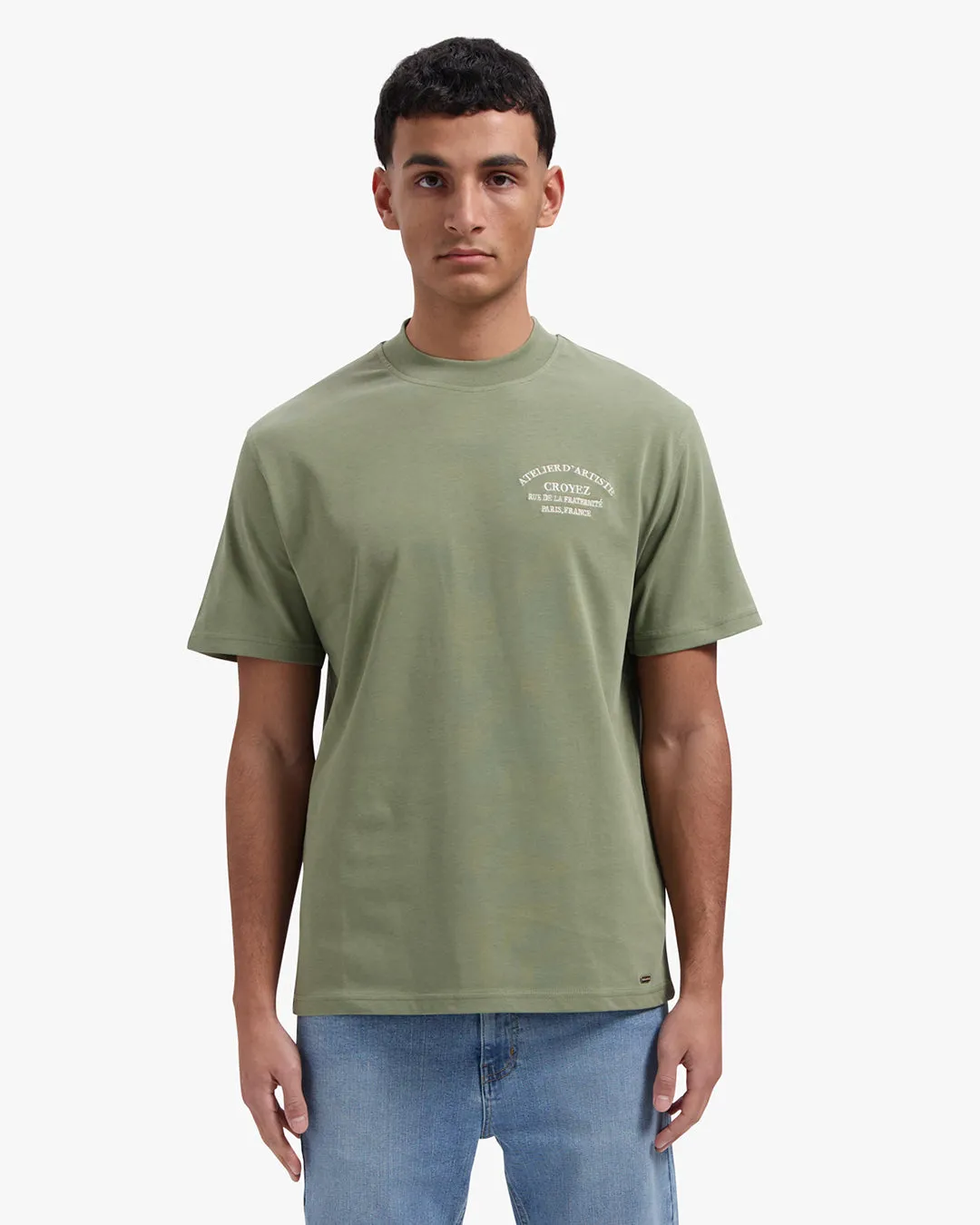 Croyez Atelier T-Shirt | Washed Olive