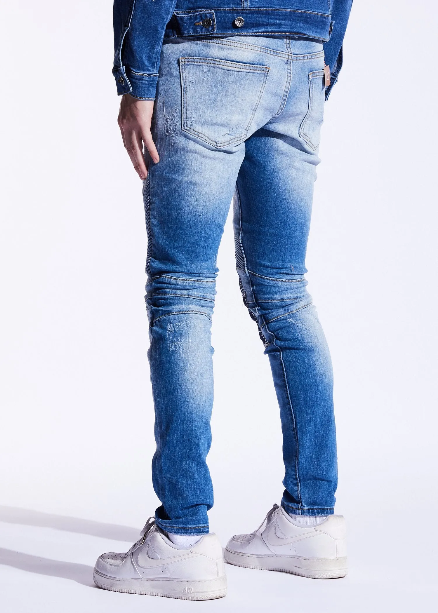 Crysp 'Skywalker' Biker Denim (Restitched)