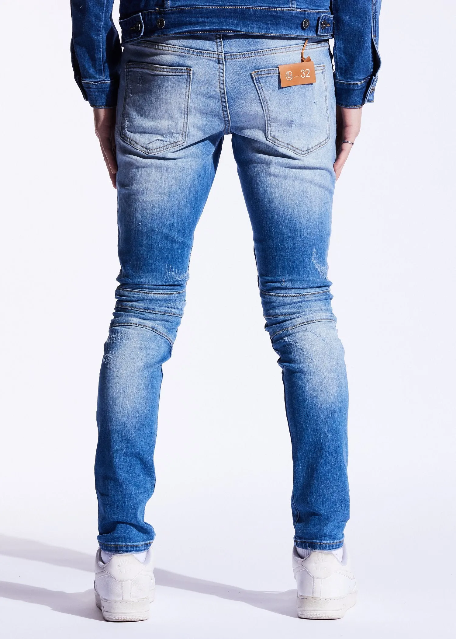 Crysp 'Skywalker' Biker Denim (Restitched)