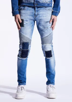 Crysp 'Skywalker' Biker Denim (Restitched)