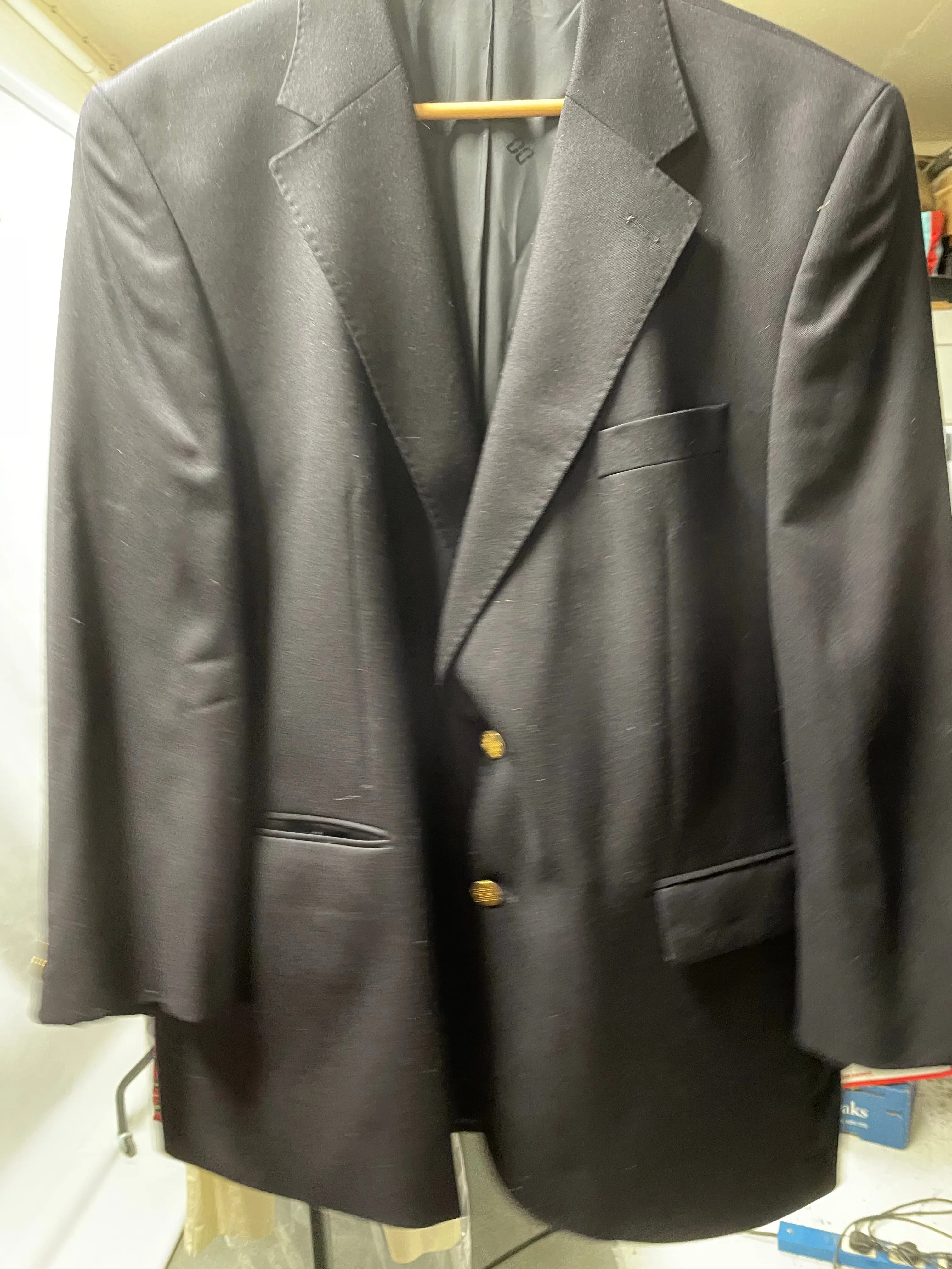 Daks Navy Suit Jacket