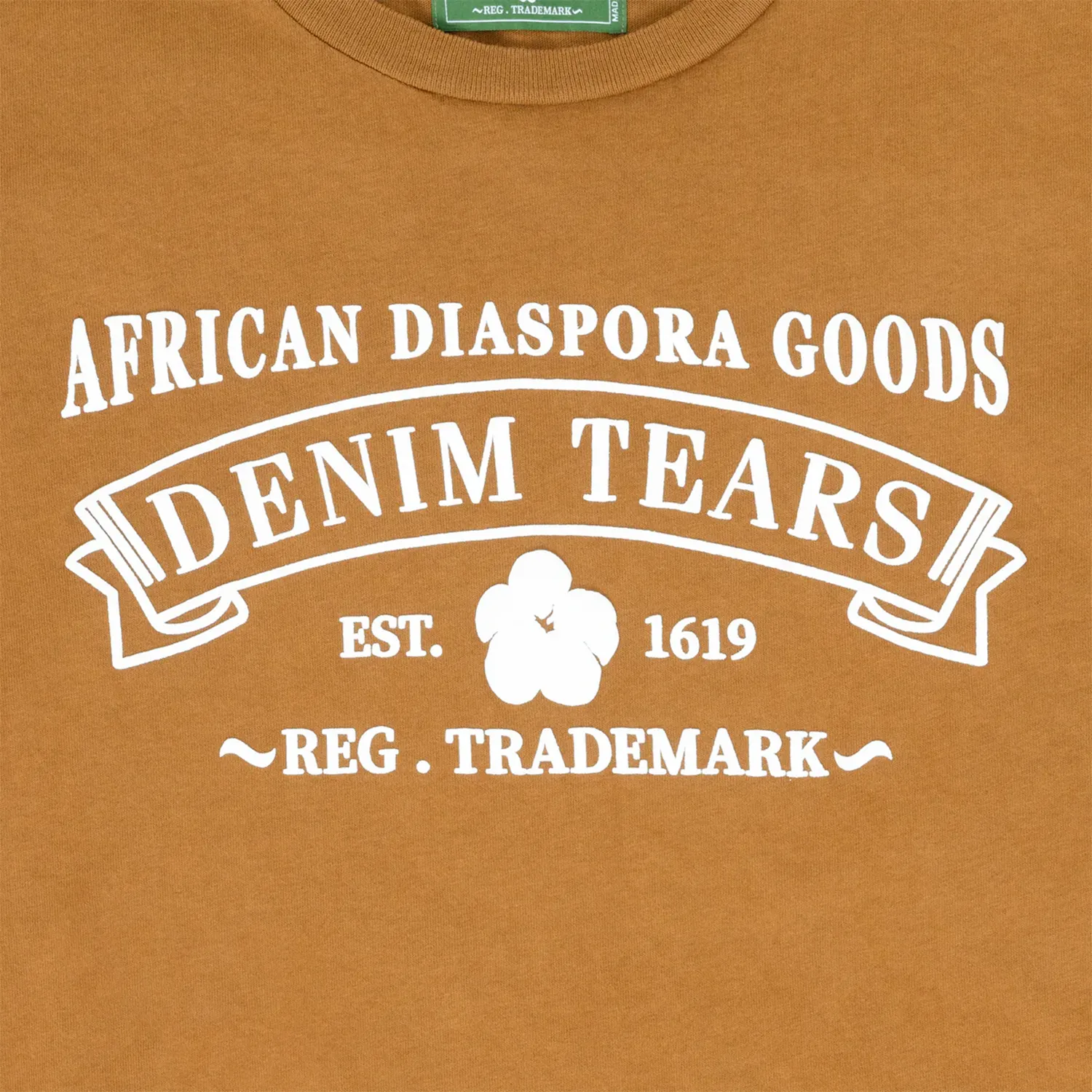 Denim Tears ADG Tee Toasted Peanut