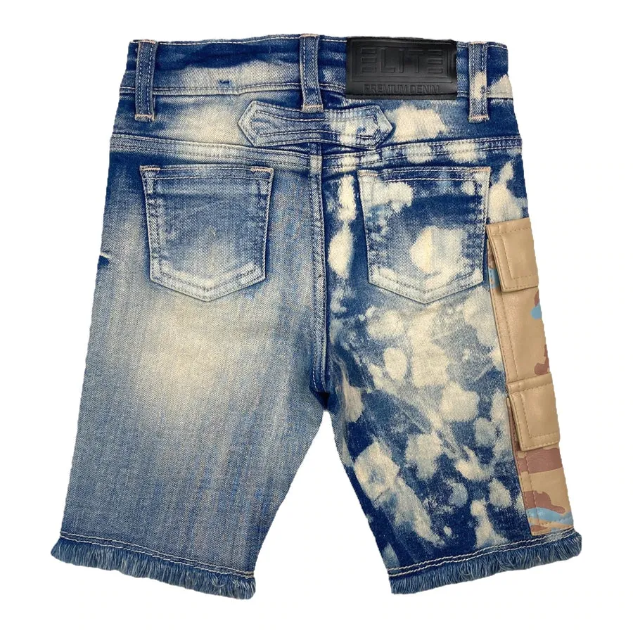 Elite Denim Kids 'Desert Camo 'Denim Shorts 632-JR