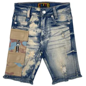 Elite Denim Kids 'Desert Camo 'Denim Shorts 632-JR