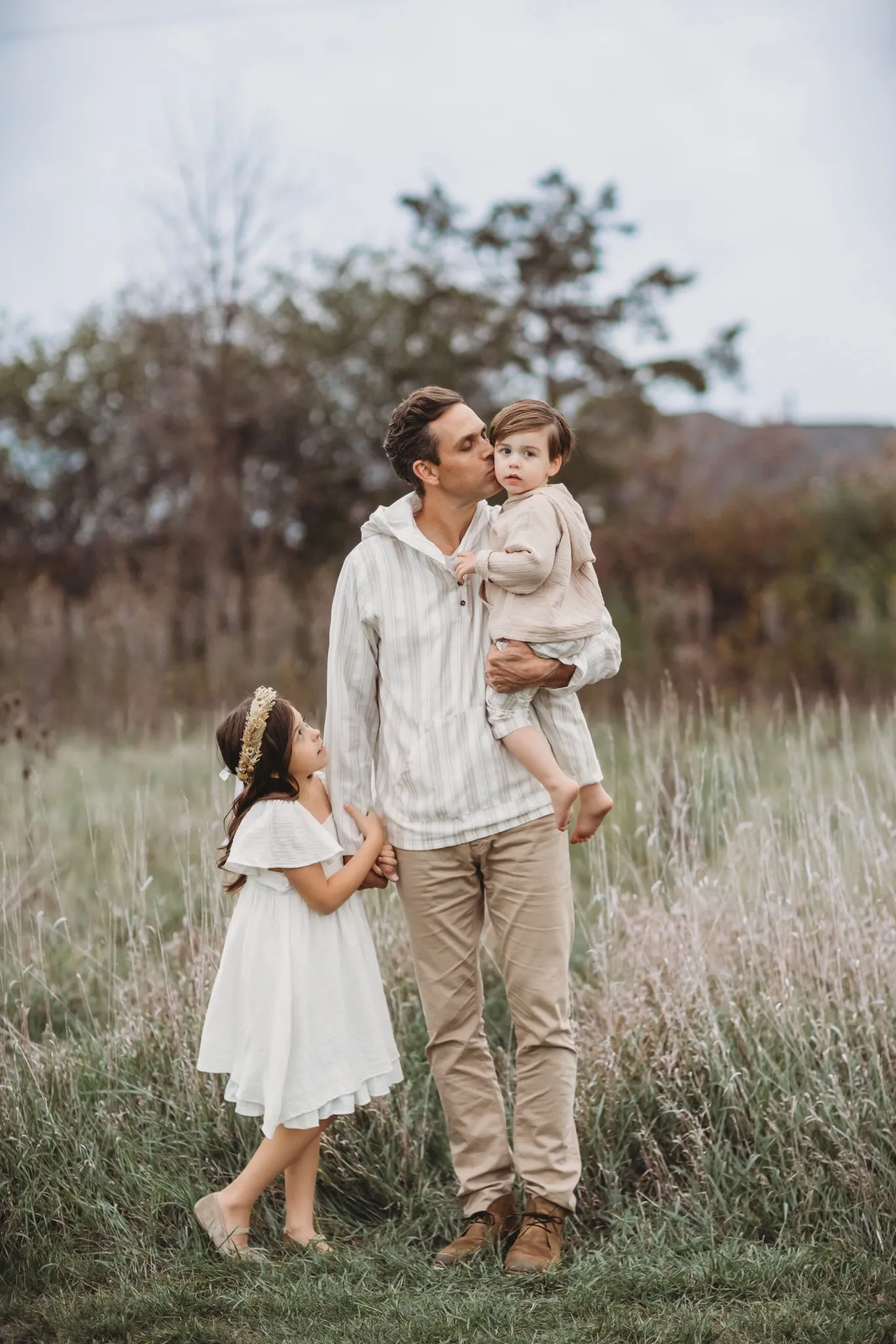 Finn Pants (desert stripe linen)