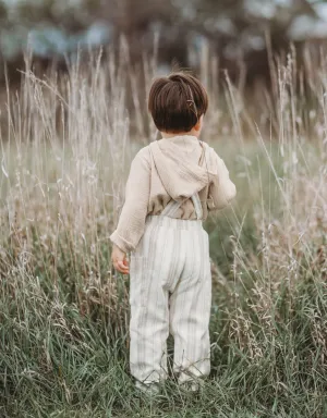 Finn Pants (desert stripe linen)