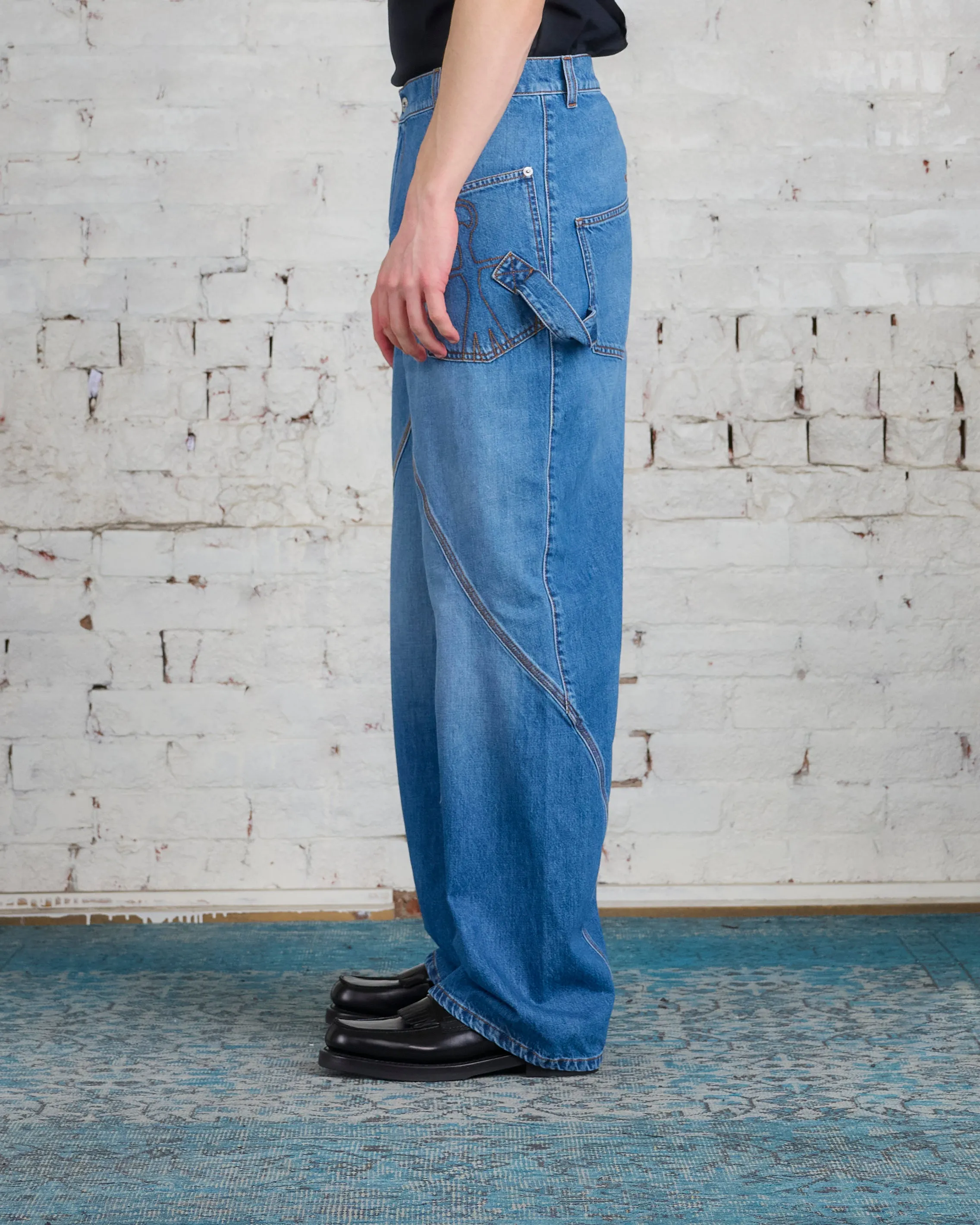 JW Anderson Twisted Workwear Jean Light Blue