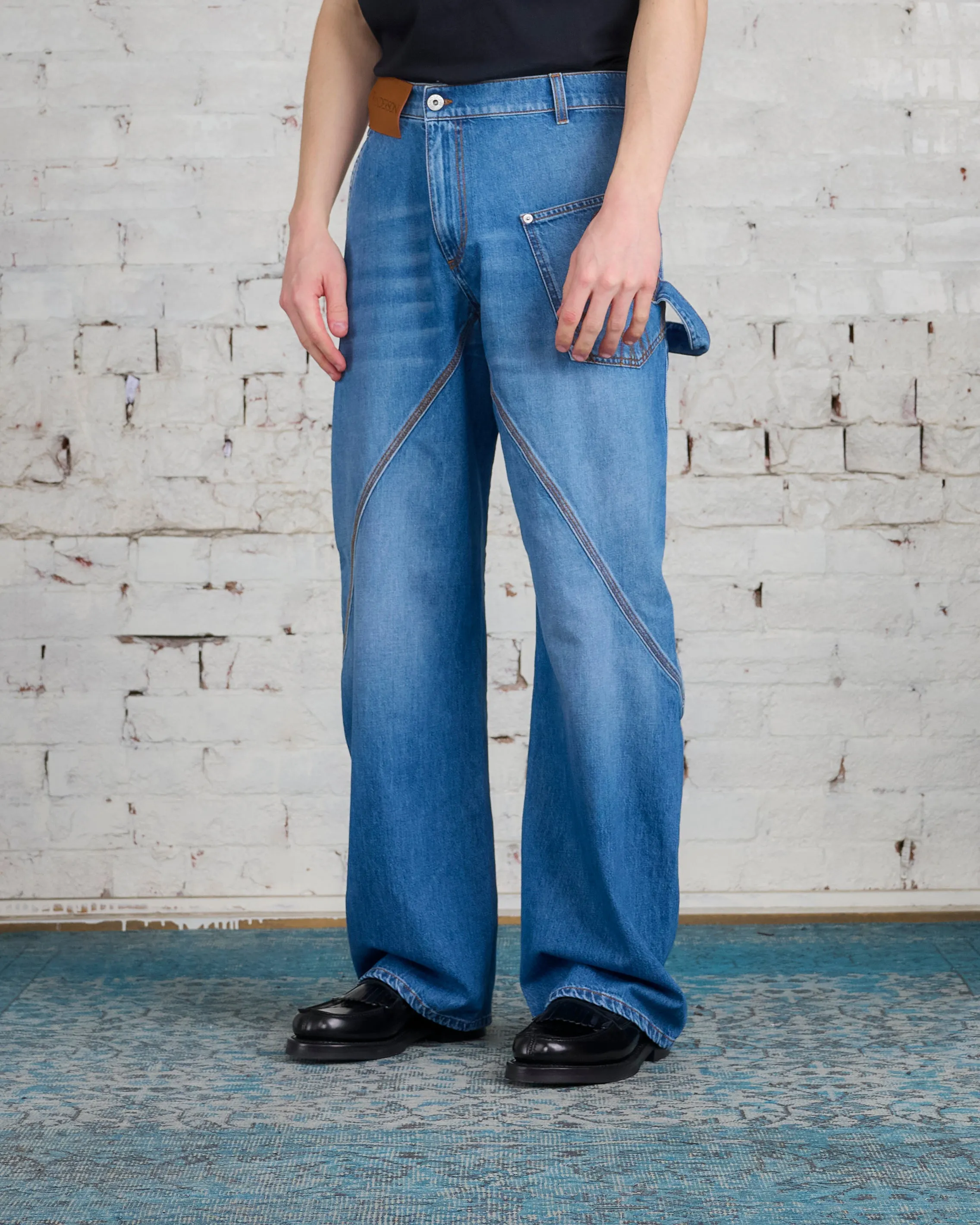 JW Anderson Twisted Workwear Jean Light Blue