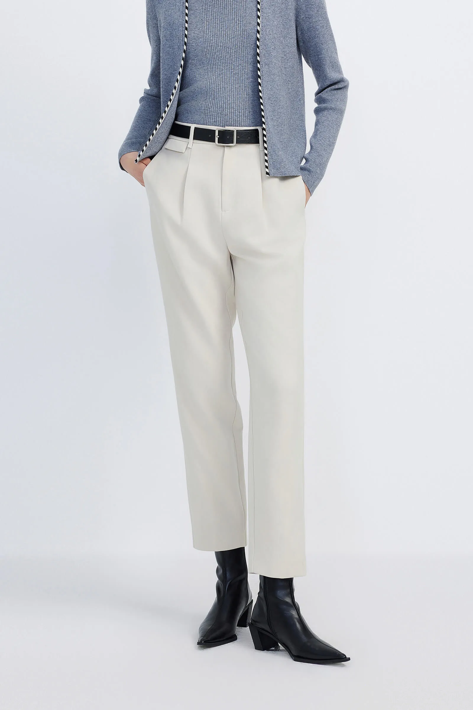 LILY Nine-Quarter Business Suit Pants