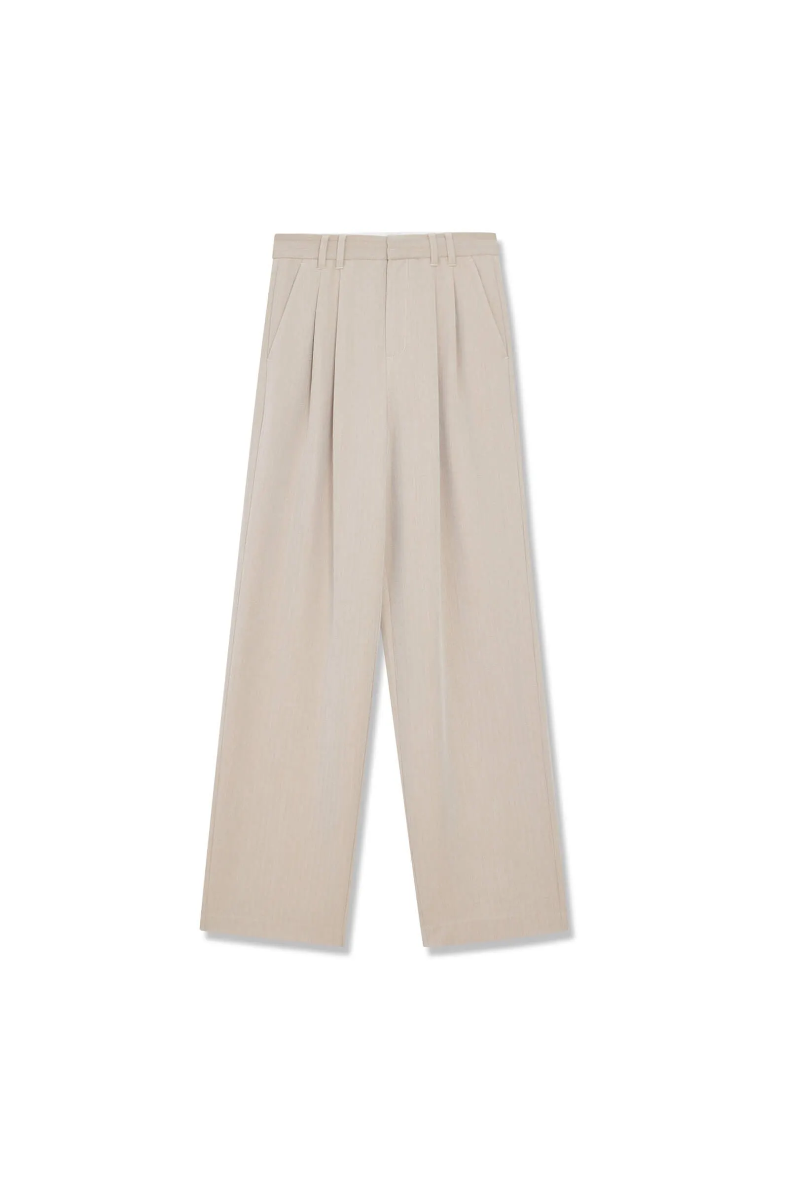 LILY Straight Wide-Leg Casual Pants