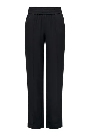 Lucy-Laura Wide Pants - Black