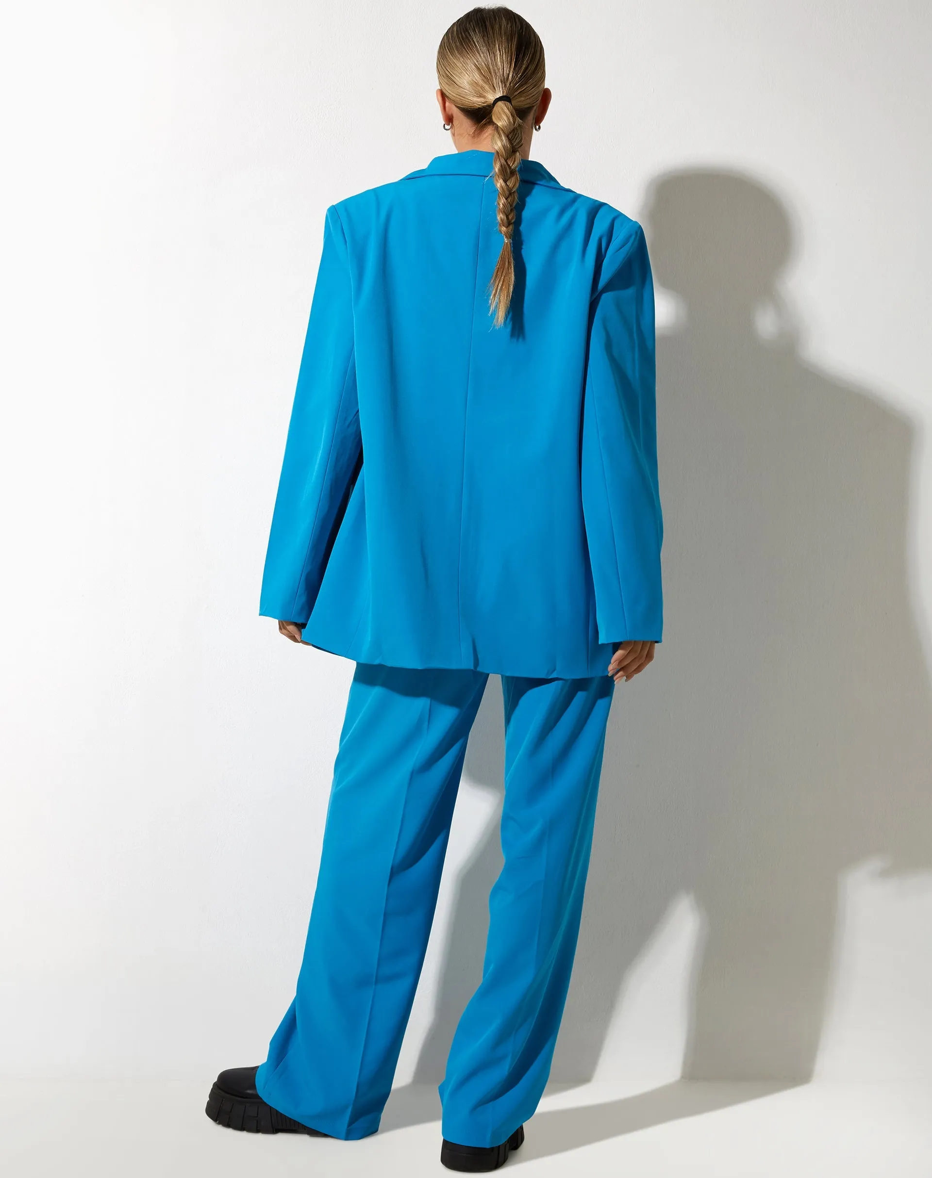 Maiwa Blazer in Tailoring Blue