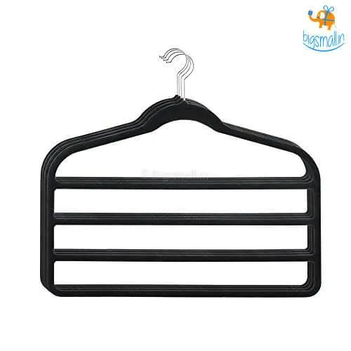 Multi-layer Cloth Hanger (Black)