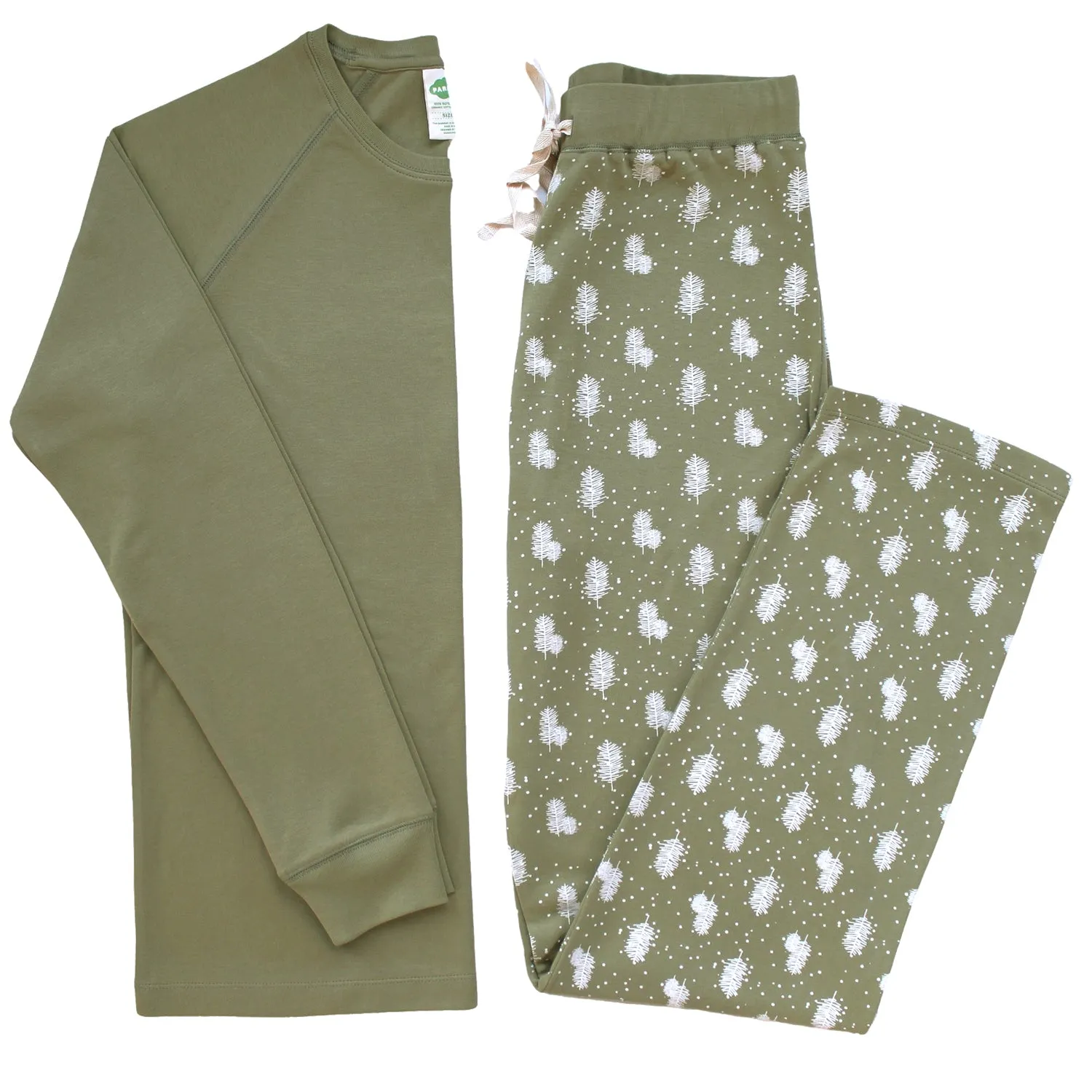 Organic Unisex/Men's Pajamas - Holiday