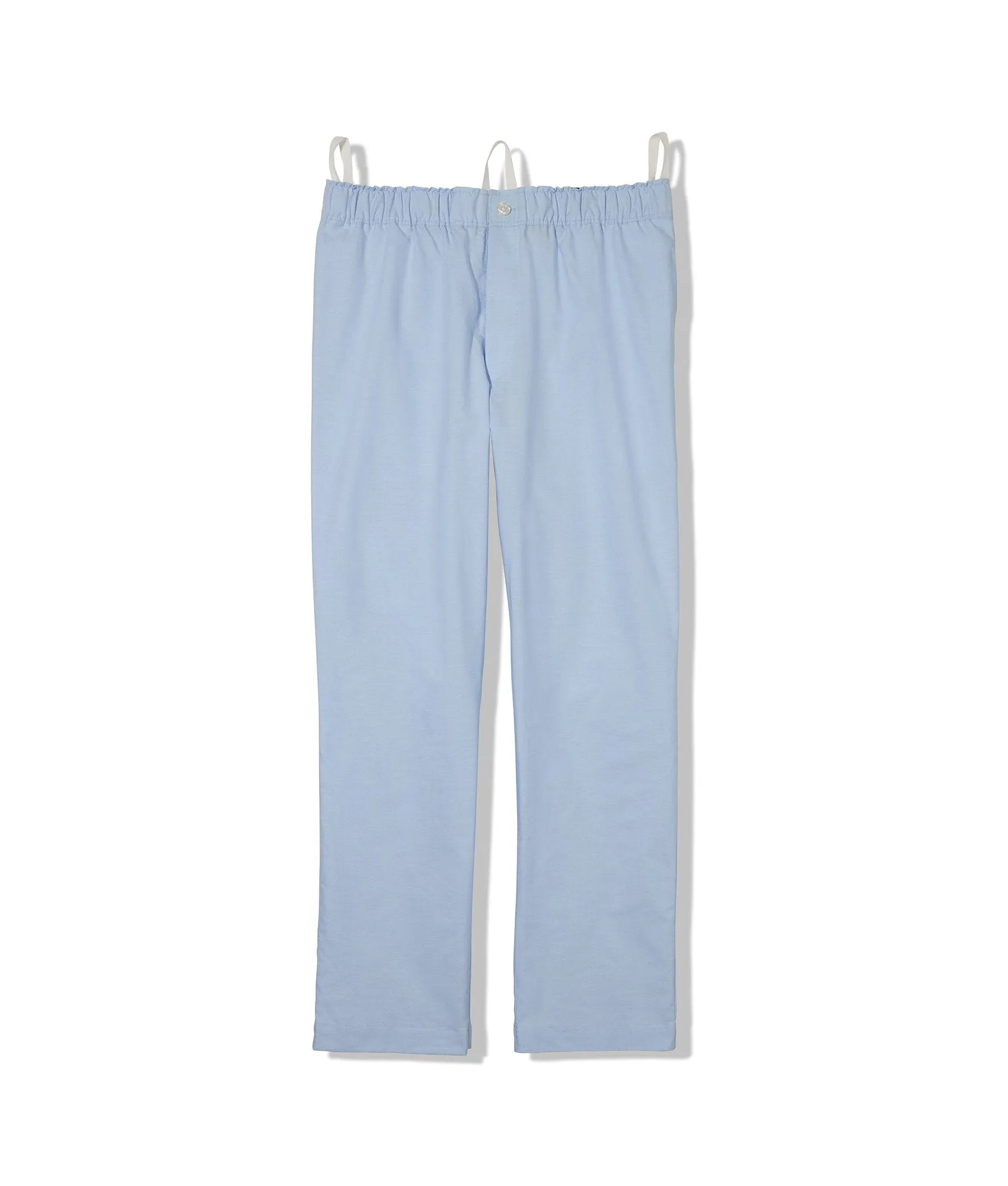 Oxford Light Blue Pajama Pant with Magnetic Closures