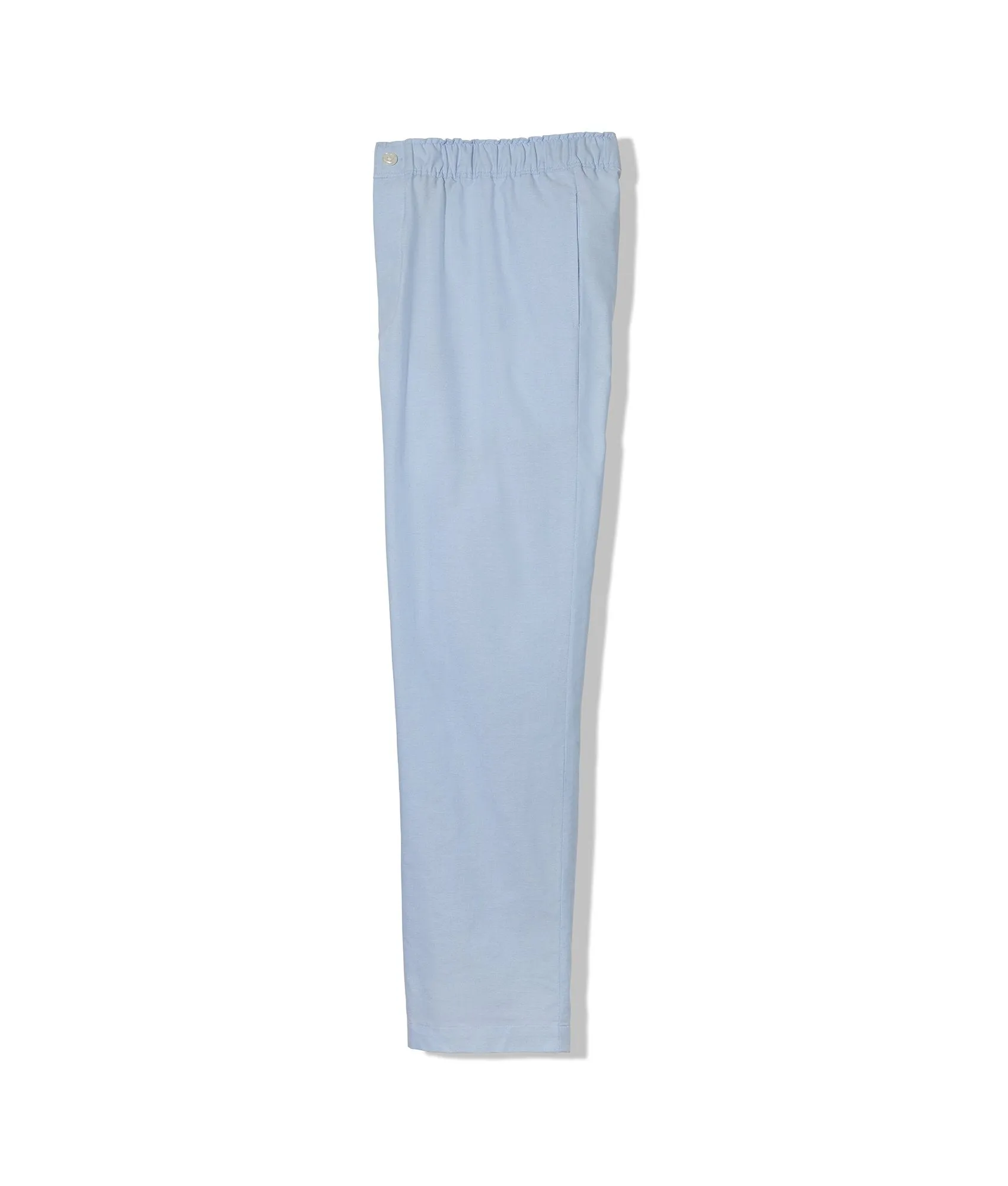 Oxford Light Blue Pajama Pant with Magnetic Closures