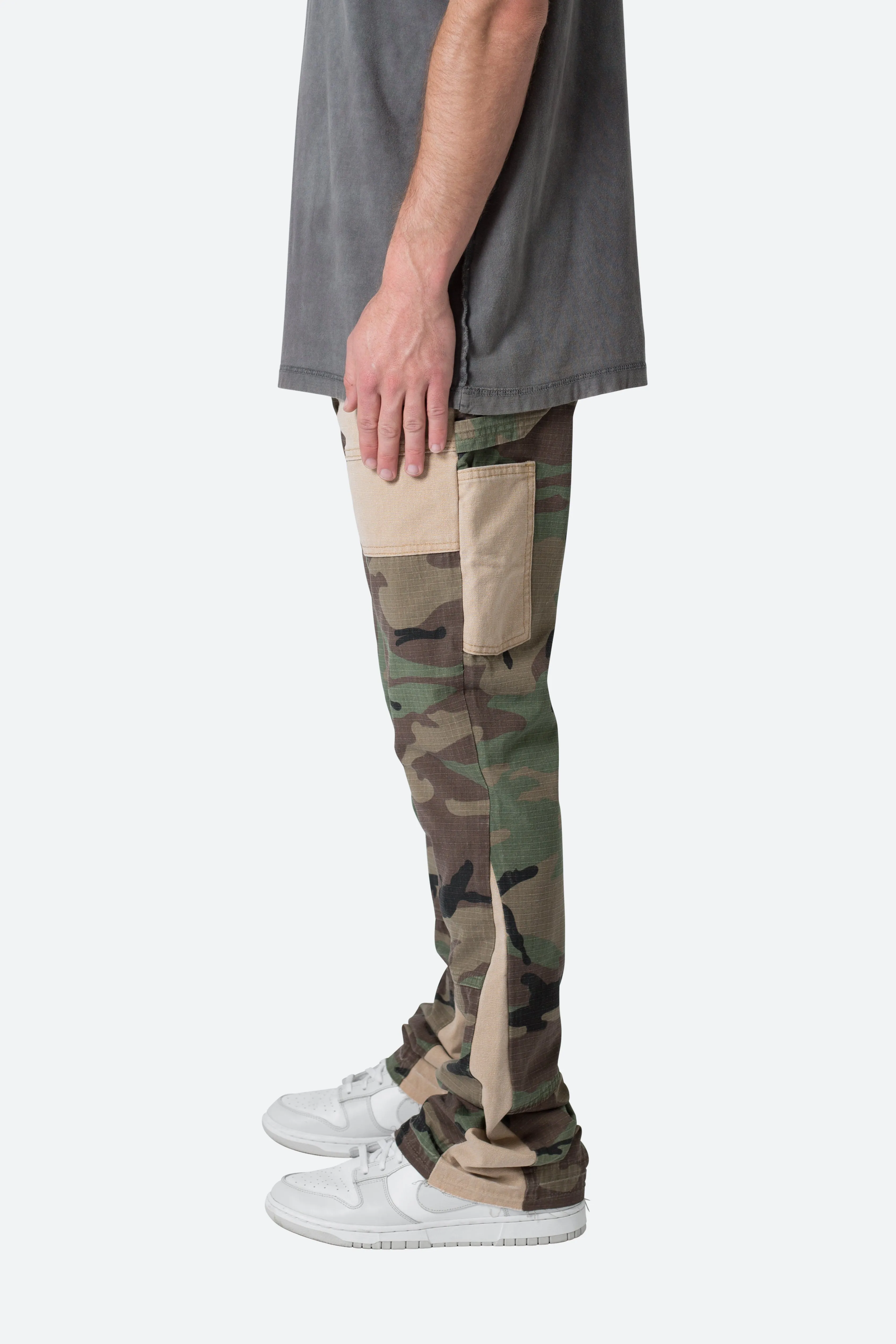 Painter Flare Denim - Camo