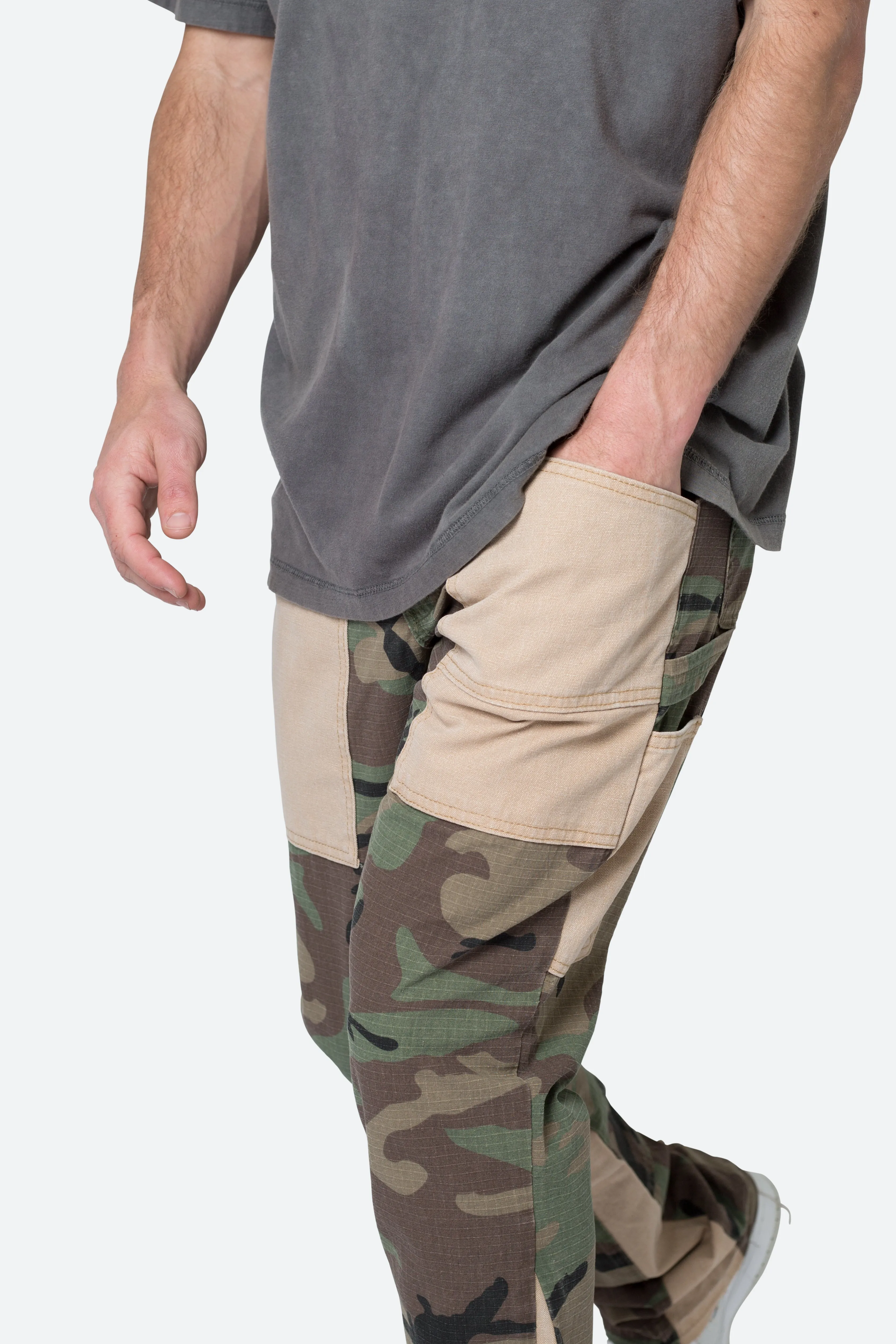 Painter Flare Denim - Camo