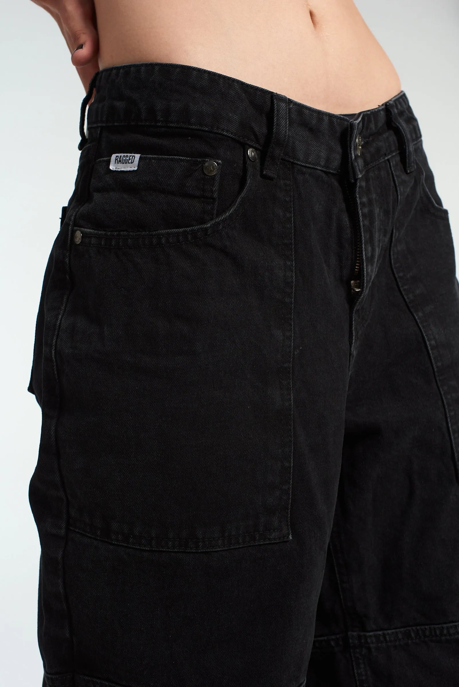 Rider Cargo Release Jean Charcoal