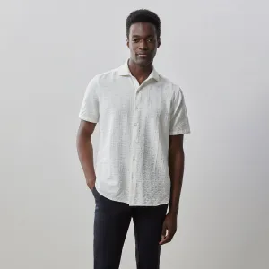 Robert Barakett Calyx Jacquard Woven SS Shirt