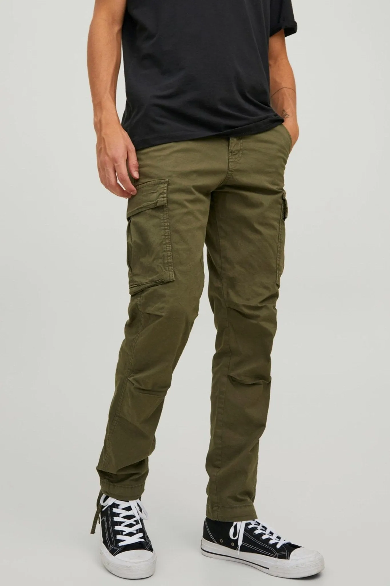 Space Tucker Pants - Olive Night