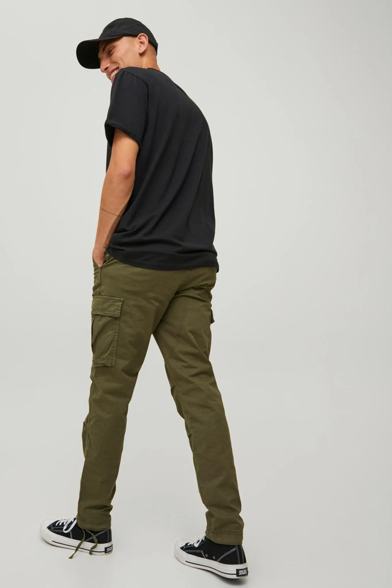 Space Tucker Pants - Olive Night