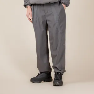 Welter Experiment - WP023 Basic Slit Pants - Charcoal Grey